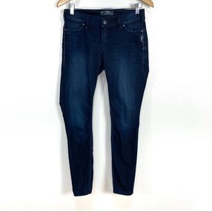 Silver Suki Jegging Skinny Dark Thick‎ Stitch Jeans Women’s Sz 27